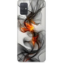 Teknomeg Samsung Galaxy A51 Uyumlu Basketbol Potası  Desenli Silikon Kılıf