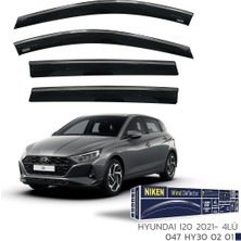 Carmind Hyundai I20 Krom Çıtalı Cam Rüzgarlığı 2021-