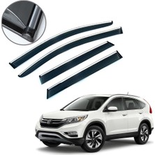 Carmind Honda Crv Krom Çıtalı Cam Rüzgarlığı 2013-2018