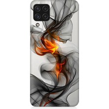 Teknomeg Samsung Galaxy A22 Uyumlu Basketbol Potası  Desenli Silikon Kılıf