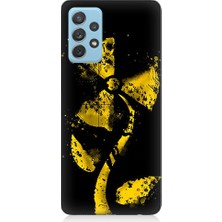 Teknomeg Samsung Galaxy A52 Uyumlu Rüzgar Gülü  Desenli Silikon Kılıf