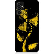 Teknomeg Samsung Galaxy M23 Uyumlu Rüzgar Gülü  Desenli Silikon Kılıf