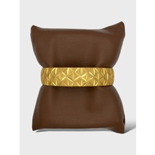 Arnes Jewelry Çelik 22 Ayar Altın Kaplama Bilezik