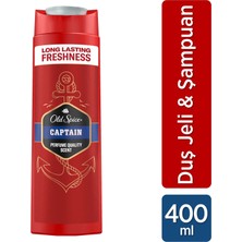 Old Spice Captain Erkek Duş Jeli ve Şampuan 400 ml