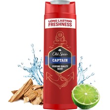 Old Spice Captain Erkek Duş Jeli ve Şampuan 400 ml