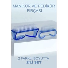 Nascita  2li Tırnak Temizleme Fırçası Mavi