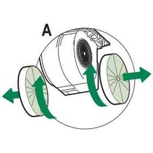 Bosch Siemens  LC66KPJ20T, LC66KPJ60T, LC66KPJ70T, LC67KPJ66T, LC97KPJ70T Bacasız Kullanım Karbon Filtre