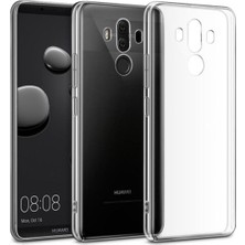 HANPORIUM Huawei Mate 10 Pro Uyumlu Şeffaf Silikon Kılıf - Kamera Korumalı Esnek Tam Koruma Kapak