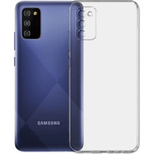 HANPORIUM Samsung Galaxy A03S Uyumlu Şeffaf Silikon Kılıf - Kamera Korumalı Esnek Tam Koruma Kapak