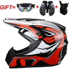 Mundo Venta Unisex Yetişkin Motosiklet Kaskı Off-Road Kask Seti (Yurt Dışından)