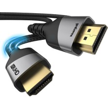 Yediseven HDMI 2.1 To HDMI Görüntü Aktarma Kablosu Televizyon Notebook 8K@60Hz UHD 48GBPS 1 Metre