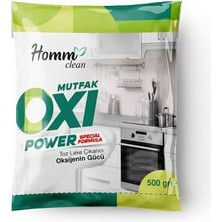 Homm Clean Mutfak Oxi Power 500 gr Toz Çamaşır Deterjanı Oksijen Gücü ile Temizleyici