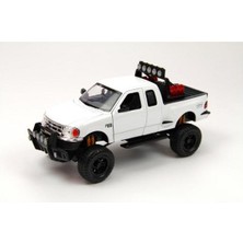 Vardem Oyuncak Motormax 1:24 Die Cast Arazi Araçları (Kamyonet) - Beyaz