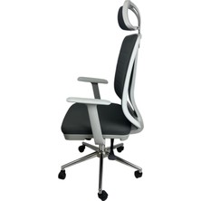 Kaya Ofis Onix Gray Fabric Müdür Koltuğu