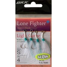 Bkk Lone Fighter+ Single Assist Iğne S (4'lü Paket)