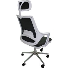 Kaya Ofis Mi x  Plus White-Fabric -(Antrasit) Çalışma Koltuğu Ofis Koltuğu