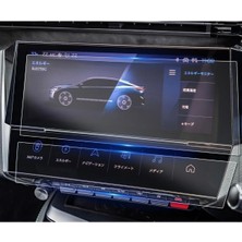 Peugeot 408 Gt Uyumlu Multimedya ve Klima Paneli Ekran Koruyucu Kırılmaz Şeffaf Temperli Nano Cam