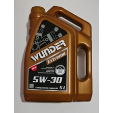 Wunder 5W30 Extreme  Sentetik Motor Yağı - 5 Litre