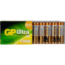 Gp 15AU R6 Ultra Alkalin Kalem Aa 40 Lı Paket Fiyat (4767) - CPB8591-7923