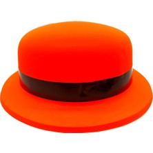 Colezium Neon Partisi Turuncu Renk Melon Plastik Parti Şapkası