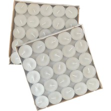 Tekno Trust 50 Adet Tealight Mum 1.kalite Tealight Mum Kutulu