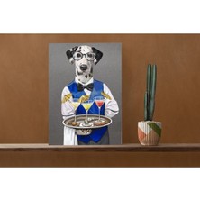 TosbArt Kanvas Tablo Garson Köpek Temalı 368