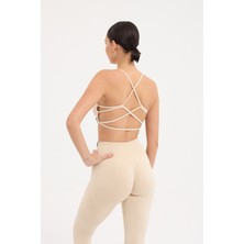 Glowfit Sırt Detaylı Askılı Bra