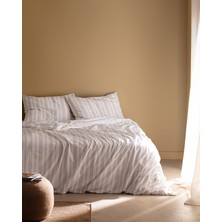 Madame Coco Avery Çift Kişilik %100 Pamuk Ranforce Baskılı Nevresim Takımı - Mavi/sarı