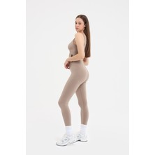 Essential Yüksek Bel, Toparlayıcı Seamless Tayt
