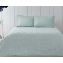 Taç Jakarlı Tek Kişilik Pike Takımı