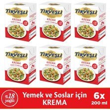 Tikveşli Krema 18% Yağlı 200MLX6