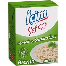 Içim Krema Yemeklere ve Soslara Özel 200 ml x 6 Adet