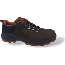 Scooter 4101 Erkek Kahve Nubuk Deri Su Geçirmez Outdoor Ayakkabı