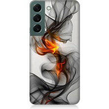 Teknomeg Samsung Galaxy S22 Uyumlu Basketbol Potası  Desenli Silikon Kılıf