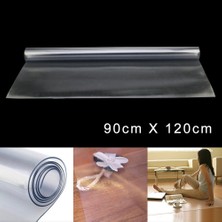 Fuhao T Şeklinde Dikdörtgen Zeminler Için 900X Ofis Koltuk Masa Matı Pvc Mat Camsı Halı Koruyucu (Yurt Dışından)