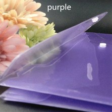 Fuhao Mor Tarzı 2 Adet A4 Plastik Cüzdan Çıtçıtlı Evrak Dosya Klasörleri Ofis Okul Dosyaları Çoklu Paket (Yurt Dışından)