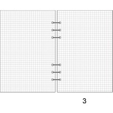 Fuhao A7 Stili Kafes Defter Dergi Günlük Gevşek Yaprak Dolgu Kağıdı El Yazması Kraft A5 A6 A7 (Yurt Dışından)