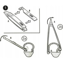 Pro Tubeless Bisiklet Lastik Levyesi 2li Plastik 16CM