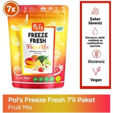 Pol's Freeze Fresh Fruit Mix 20 g x 7 Adet