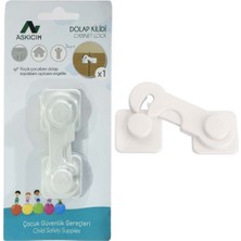 Olgun Home 2 Adet Bebek Çocuk Güvenliği Için Dolap ve Çekmece Kilidi