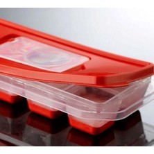 Olgun Home 4 Adet Bas-Parmak Su Hazneli Buz Kalıbı Buzluk FMA00295
