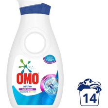 Omo Active Cold Power Beyazlar ve Renkliler için Sıvı Çamaşır Deterjanı 910 ml