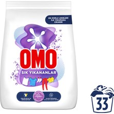 Omo Sık Yıkananlar Beyazlar ve Renkliler Toz Deterjanı 5 KG