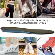 Memory Foam Comfort Ortopedik Ayakkabı Iç Tabanlık, Iş, Spor, Yürüyüş Için Ayakkabı Tabanı