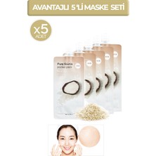 Ölü Derileri Arındıran,aydınlatıcı Pirinç Peeling Set 5X10MLPURE Source Pocket Pack (Rice)