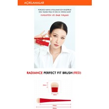 MISSHA Pürüzsüz Uygulama Sunan Fondöten & Baz Fırçası Radiance Perfect Fit Brush (Red)