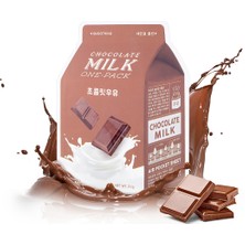 Pürüzsüzleştirici Yaprak Maske (Çikolata-Süt) A'PIEU Chocolate Milk One-Pack