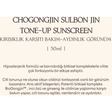 Leke Karşıtı, Nemlendirici, Tonlayıcı Güneş Kremi Chogongjın Sulbon Jin Tone-Up Sunscreen