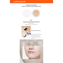 Nemli Ve Pürüzsüz Görünüm Sunan Cushion Fondöten (İç Yedek) Magic Cushion Moist Up SPF50+/PA+++ No23