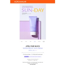 Mıssha Suya Dayanaklı Güneş Kremi A'pıeu Pure Block Water Proof Sun Cream SPF50+/PA+++